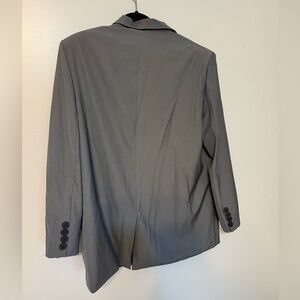 Nasty Gal Charcoal Oversized Blazer